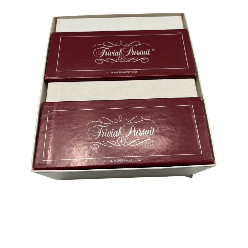 Vintage Trivial Pursuit Baby Boomer Edition 1983 Game Complete Set